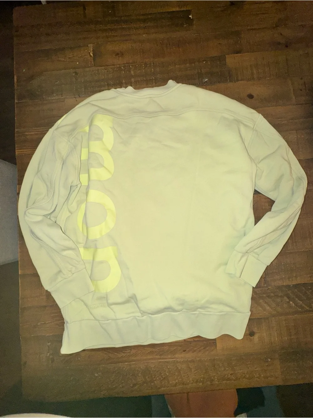 LULU🍋 Perfectly Oversized Crew *Logo‎ - Crispin Green
